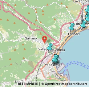 Mappa Via Torcello, 17047 Quiliano SV, Italia (3.735)