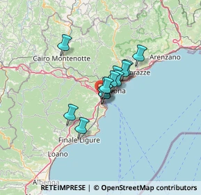 Mappa Via Torcello, 17047 Quiliano SV, Italia (7.37692)