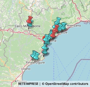 Mappa Via Torcello, 17047 Quiliano SV, Italia (9.7495)
