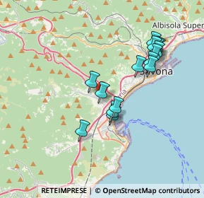 Mappa Via Torcello, 17047 Quiliano SV, Italia (3.448)