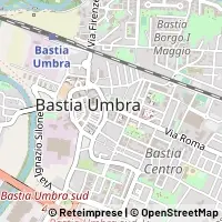 Karte Bastia Umbra