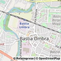 Karta Bastia Umbra