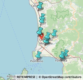 Mappa Unnamed Road, 57027 San Vincenzo LI, Italia (13.19857)