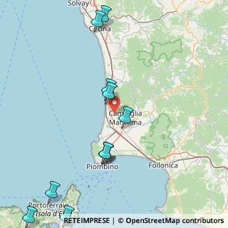 Mappa Unnamed Road, 57027 San Vincenzo LI, Italia (21.45364)