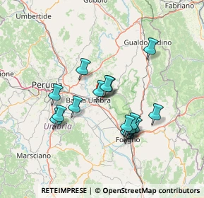 Mappa Via del Collicello, 06081 Assisi PG, Italia (12.86176)