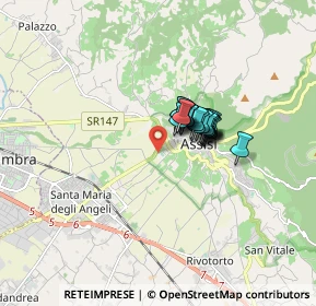 Mappa Via del Collicello, 06081 Assisi PG, Italia (0.98722)