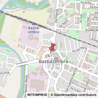 Mappa Via della Rocca, 1/A, 06083 Castiglione del Lago, Perugia (Umbria)