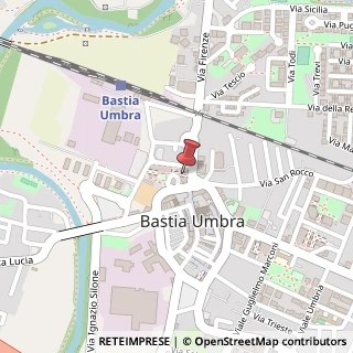 Mappa Via Alessandro Volta, 26, 06083 Bevagna, Perugia (Umbria)