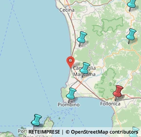 Mappa Strada Provinciale della Principessa, 57027 San Vincenzo LI, Italia (28.78462)