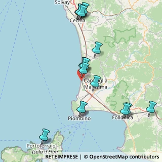 Mappa Strada Provinciale della Principessa, 57027 San Vincenzo LI, Italia (19.29611)