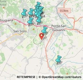 Mappa SS Marscianese, 06126 Perugia PG, Italia (4.47643)