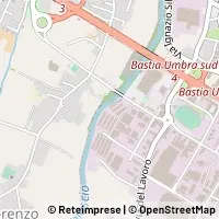 Mapa Bastia Umbra