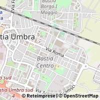 地图 Bastia Umbra
