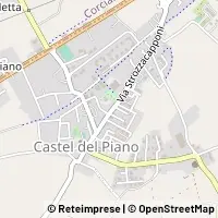 Map Castel del Piano