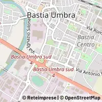 Karta Bastia Umbra