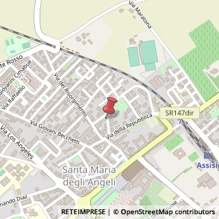 Mappa Via Cavour,  6, 06081 Assisi, Perugia (Umbria)