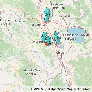 Mappa Via dei Faggi, 53045 Montepulciano SI, Italia (17.12182)