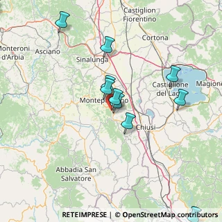 Mappa Via dei Faggi, 53045 Montepulciano SI, Italia (27.68063)