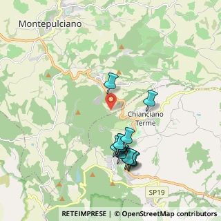 Mappa Via dei Faggi, 53045 Montepulciano SI, Italia (1.97308)