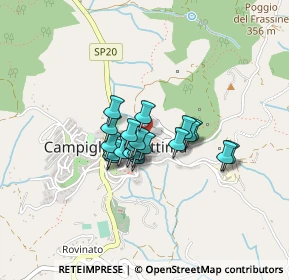 Mappa Via Giacomo Leopardi, 57021 Campiglia Marittima LI, Italia (0.2715)