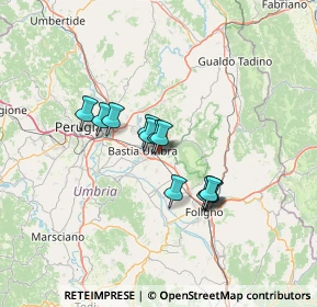 Mappa Via Giosuè Borsi, 06081 Santa Maria degli Angeli PG, Italia (10.02167)