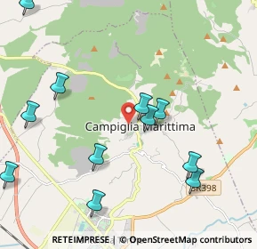 Mappa Viale 8 Marzo, 57021 Campiglia Marittima LI, Italia (2.45818)