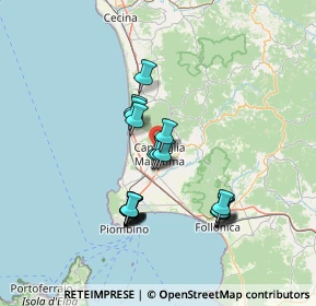 Mappa Viale 8 Marzo, 57021 Campiglia Marittima LI, Italia (12.903)