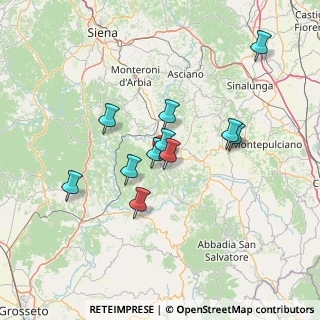 Mappa Via Lapini, 53024 Montalcino SI, Italia (12.16364)