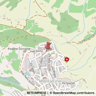 Mappa Piazza Camillo Benso Conte di Cavour, 4, 53024 Montalcino, Siena (Toscana)