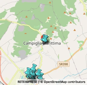 Mappa Via 25 Luglio, 57021 Campiglia Marittima LI, Italia (2.968)