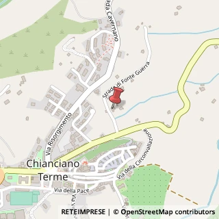 Mappa Via Agostinone, 1, 53042 Chianciano Terme, Siena (Toscana)