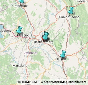 Mappa Via Bulgaria, 06083 Bastia Umbra PG, Italia (19.04615)