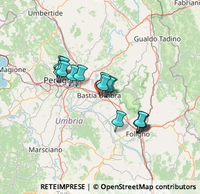 Mappa Via Bulgaria, 06083 Bastia Umbra PG, Italia (11.02688)