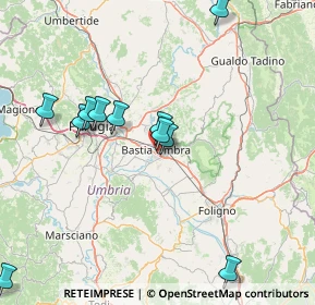 Mappa Via Bulgaria, 06083 Bastia Umbra PG, Italia (17.01273)