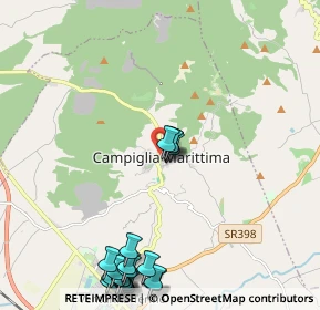 Mappa Piazza Alfredo Gallistru, 57021 Campiglia Marittima LI, Italia (2.9395)
