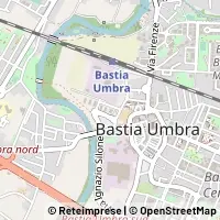 Karte Bastia Umbra