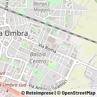 Térkép Bastia Umbra