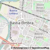Hartă Bastia Umbra