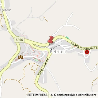 Mappa Piazza Costantino Tamanti, 12, 63848 Petritoli, Fermo (Marche)
