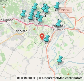 Mappa Loc. Montebello Perugia, 06126 Perugia PG, Italia (4.54583)