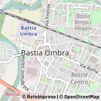 Map Bastia Umbra