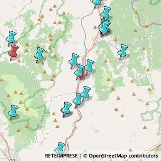 Mappa Via Giove, 06030 Valtopina PG, Italia (5.4275)