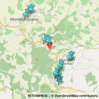 Mappa Via dei Tigli, 53045 Montepulciano SI, Italia (2.46615)