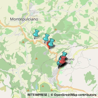Mappa Via dei Tigli, 53045 Montepulciano SI, Italia (1.608)