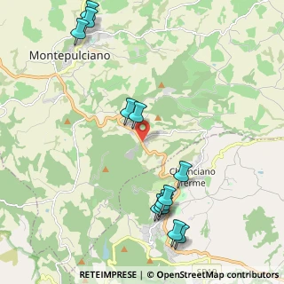 Mappa Via dei Tigli, 53045 Montepulciano SI, Italia (2.625)