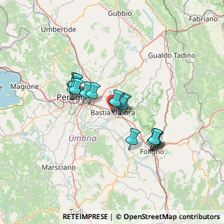 Mappa Via Torgianese, 06083 Bastia Umbra PG, Italia (11.0675)