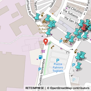 Mappa Via IV Novembre, 06083 Bastia Umbra PG, Italia (0.0931)