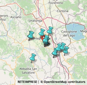 Mappa SS Sud, 53045 Montepulciano SI, Italia (8.74875)