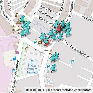 Mappa Piazza Palmiro Togliatti, 06083 Bastia Umbra PG, Italia (0.07931)