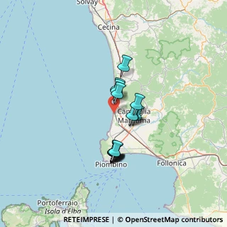Mappa SP della Principessa, 57027 San Vincenzo LI, Italia (10.62333)
